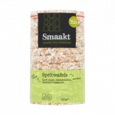 Smaakt Organic spelt waffles