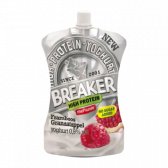 Melkunie Breaker high protein framboos en granaatappel yoghurt (voor uw eigen risico)