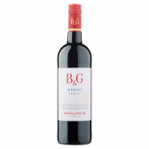 Barton & Guestier Marlot reserve vegan French red wine