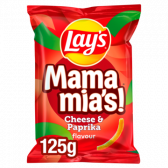 Lays Mama mia's paprika cheese crisps