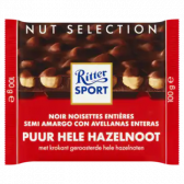 Ritter Sport Dark chocolate whole hazelnut tablet