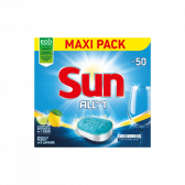 Sun All in 1 dish washing tabs lemon