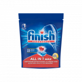 Finish All-in-1 max powerball perfume lemon dish washing tabs small