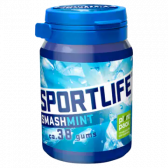 Sportlife Smashmint sugar free chewing gum jar small