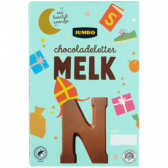 Jumbo Melkchocolade letter N groot