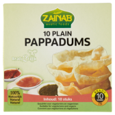 Zainab Plain pappadums