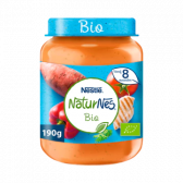 Nestle Naturnes biologische zoete aardappel, paprika en kip baby voeding (vanaf 8 maanden)