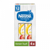 Nestle Appel en banaan baby koekjes fruitreepje (vanaf 12 maanden)