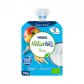 Nestle Naturnes biologische appel en granen knijpfruit (vanaf 6 maanden)