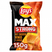 Lays Max strong hot chicken wings crisps