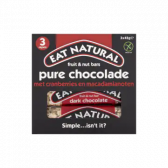 Eat Natural Fruit en noten reep met pure chocolade, veenbessen en macadamianoten