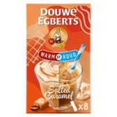 Douwe Egberts Latte salted caramel delicious warm or cold instant coffee