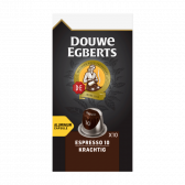 Douwe Egberts Espresso powerful coffee cups