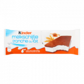 Kinder Milk slices