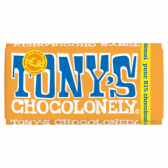 Tony's Chocolonely pure chocolade citroen karamel chocolade koek reep
