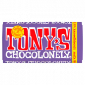 Tony's Chocolonely 32% milk chocolate cinnamon biscuit tablet