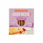 Bolletje Krokante graanrepen met frambozen