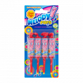 Chupa Chups Melody pops strawberry flavour lollipops