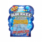 Zed Snoepjes blauwe razz smaak jawbreaker