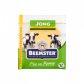 Beemster Young 48+ cheese slices large