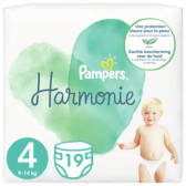 Pampers Harmonie maat 4 luiers (vanaf 9 kg tot 14 kg)