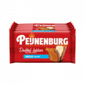 Peijnenburg Dubbel melk ontbijtkoek repen 5-pack