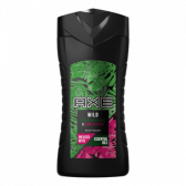 Axe Wild fresh bergamot and pink pepper shower gel