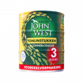 John West Tona pieces in sunflower oil 3-pack