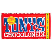 Tony's Chocolonely melkchocolade reep groot