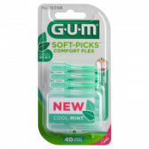Gum Soft picks comfort flex koele munt medium