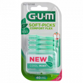 Gum Soft picks comfort flex cool mint medium