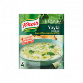 Knorr Classic soup with rice, yoghurt and mint