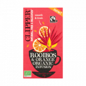 Clipper Biologische rooibos en sinaasappel thee