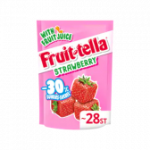 Fruittella Aardbeien 30% minder suiker