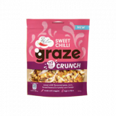 Graze Zoete chili crunch peulvruchten en groenten snack