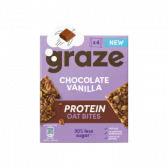 Graze Chocolade en vanille proteine havermoutrepen