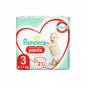 Pampers Premium protection pants maat 3 luierbroekjes (vanaf 6 kg tot 11 kg)