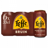 Leffe Brown abbey beer 6-pack
