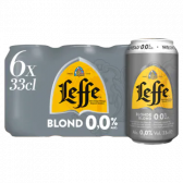 Leffe Blond Belgian alcohol free abbey beer 6-pack