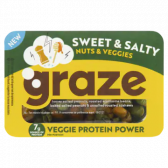 Graze Sweet and salty veggie protein power vegetable and nut mix