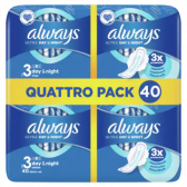 Always Ultra day and night sanitary pads with wings large
