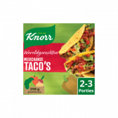 Knorr Mexican taco's world dish