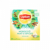 Lipton Marokko munt infusie kruidenthee