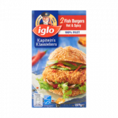 Iglo Hot and spicy fish burgers (only available within Europe)