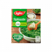 Iglo Spinach with Boursin cream cheese (only available within Europe)