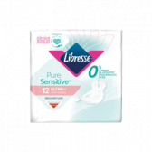 Libresse Pure sensitive ultra+ sanitary pads with wings