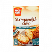 Koopmans Stroopwafelcake met stukjes karamel