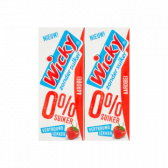 Wicky Sugar free strawberry juice 10-pack
