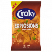 Croky Explosions Thai curry crisps
