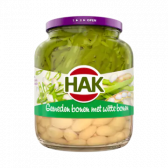 Hak Chopped beans with white beans